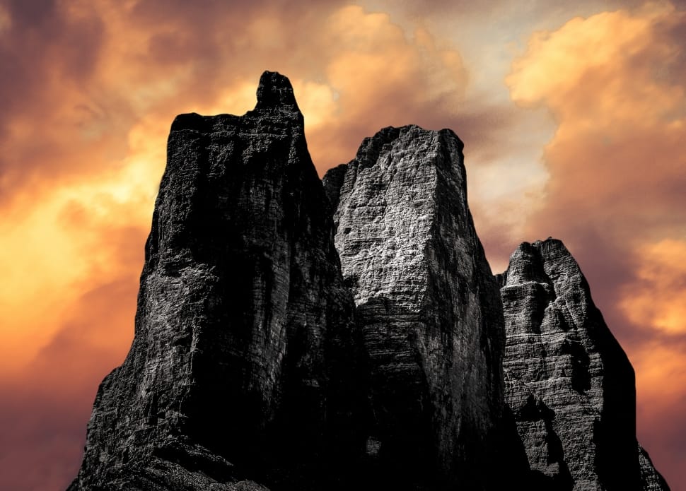 grey rock mountain preview