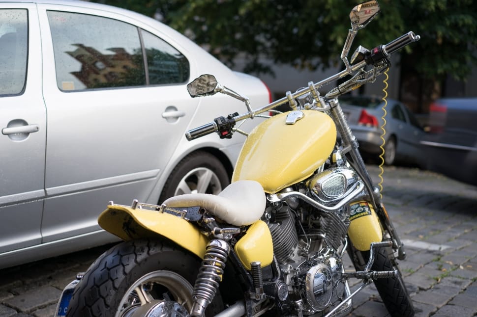 yellow cafe racer preview