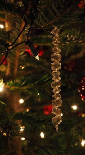 Glass Jewellery, Icicle, Christmas, christmas, christmas tree thumbnail