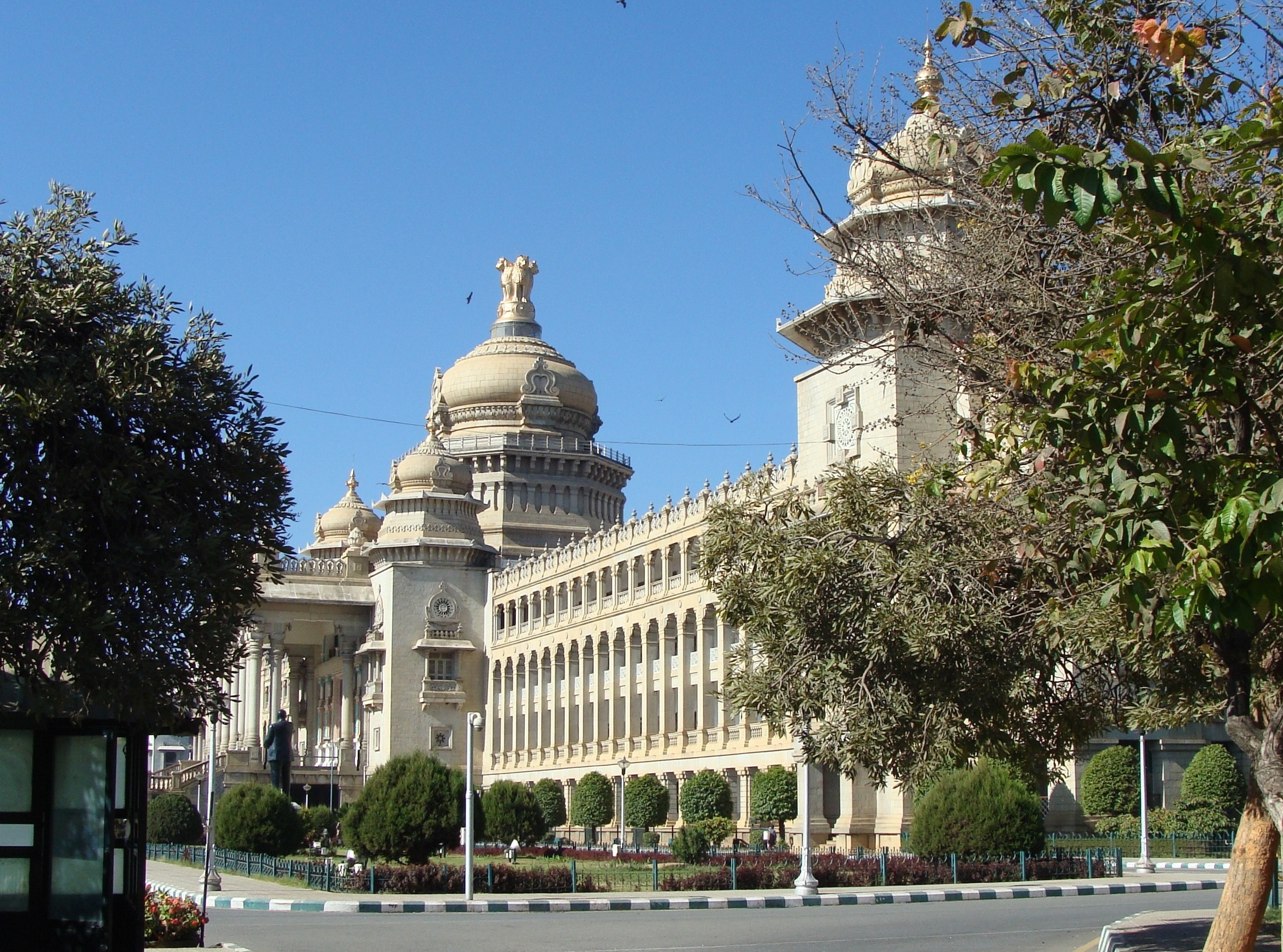 Bangalore, Vikasa Soudha, Vidhana Soudha, architecture, building exterior