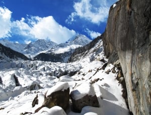 Sichuan, Luding, Hailuogou, mountain, snow thumbnail