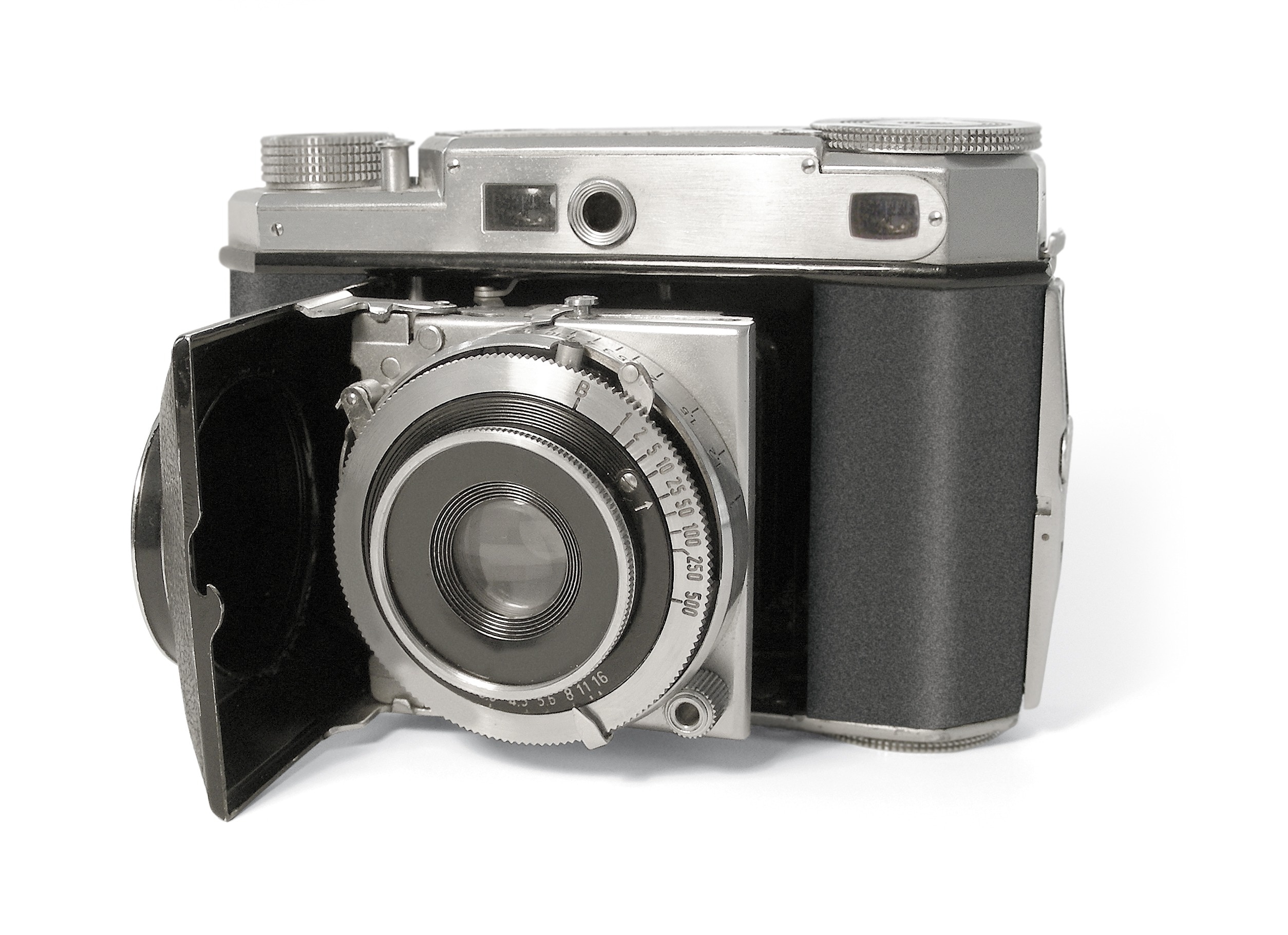 black and silver candy dslr camera