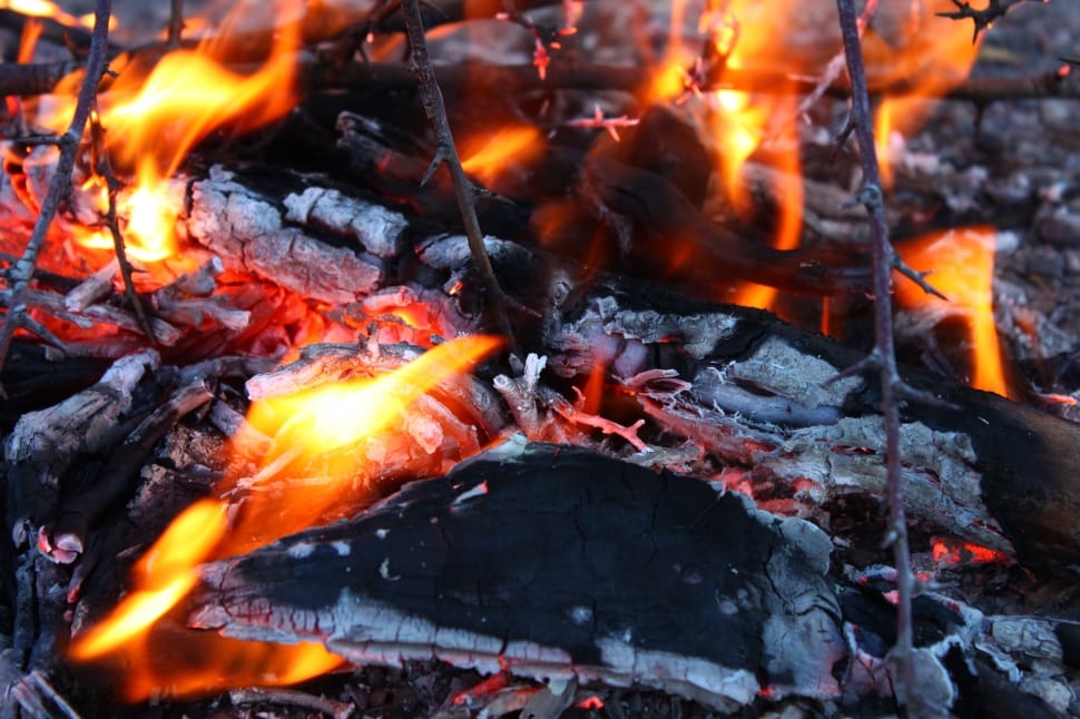 Fire, Heat, Hot, Flame, Embers, Flames, fire - natural phenomenon, flame preview