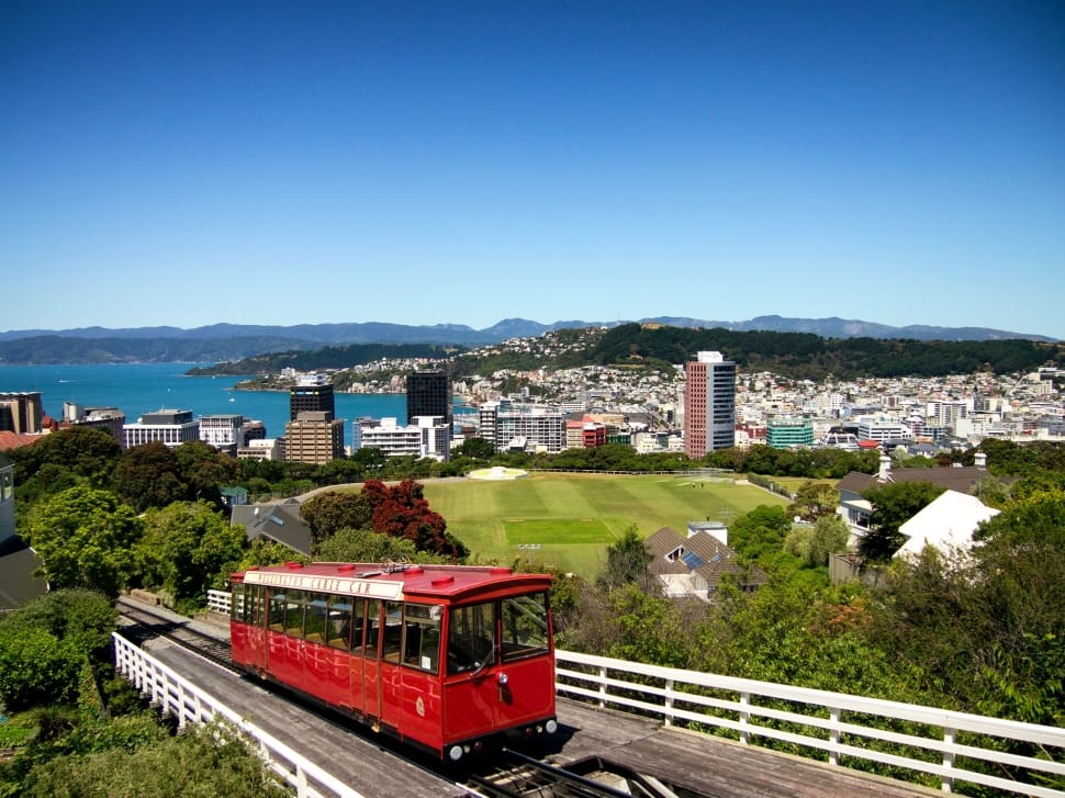 New Zealand, Wellington, Train, Railroad, built structure, architecture preview