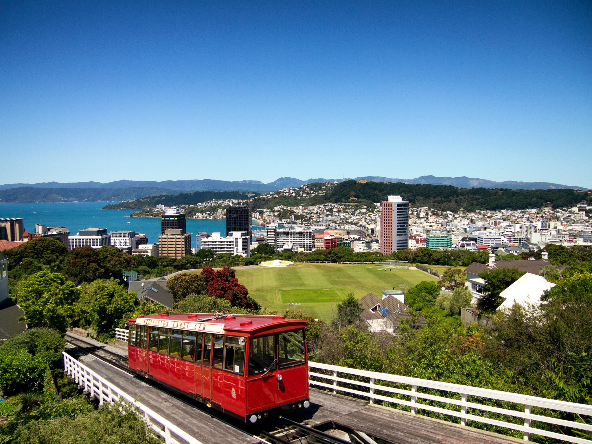 New Zealand, Wellington, Train, Railroad, built structure, architecture