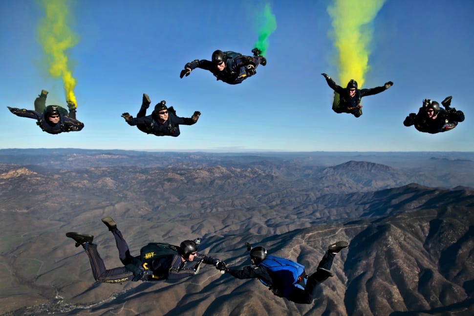 skydiving activity preview