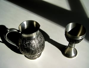 gray steel pitcher thumbnail