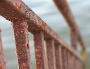 brown steel fence thumbnail