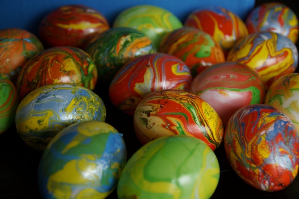Egg, Colorful, Easter Eggs, Marbled, easter, easter egg preview