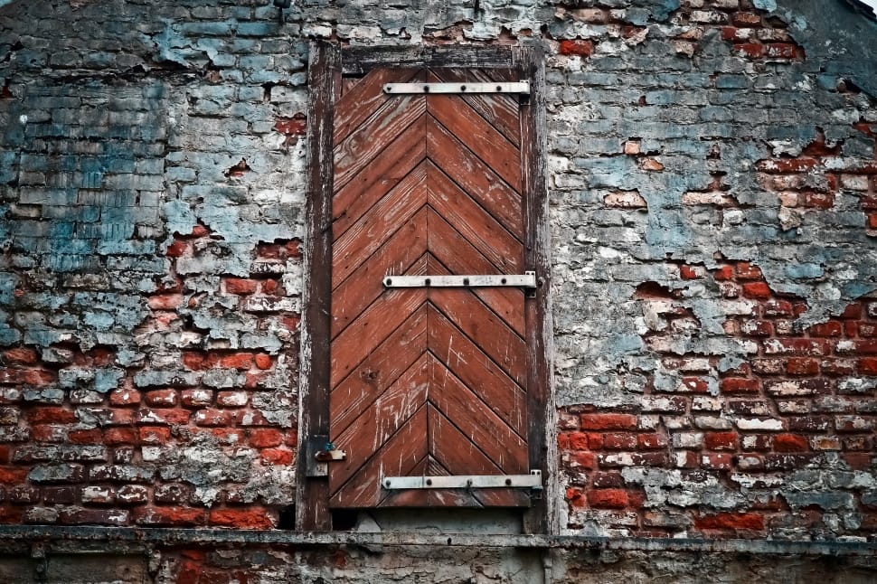 brown wooden door preview
