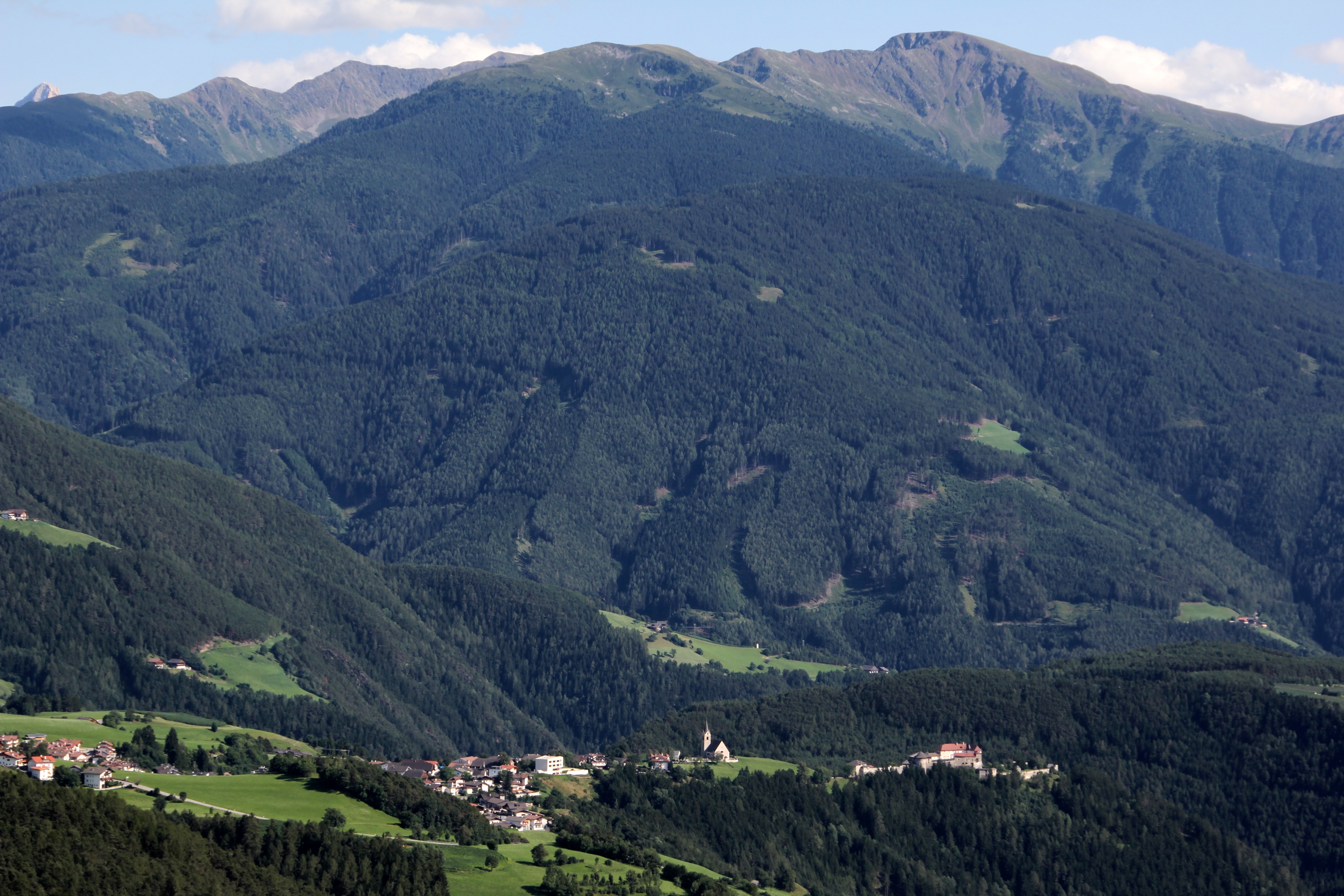 Mountains, Village, Alpine, Tyrol, Alm, mountain, mountain range