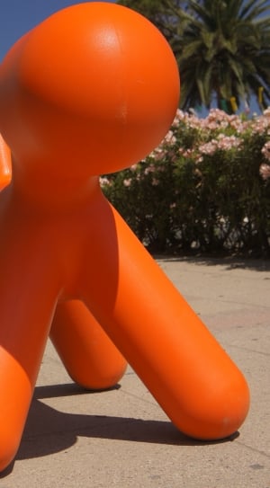 orange inflatable 4 legged animal thumbnail