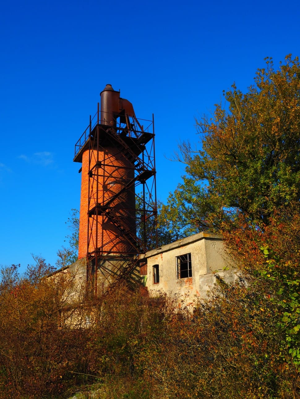 Shaft Furnace, Lime Kiln, Fireplace, autumn, tree preview