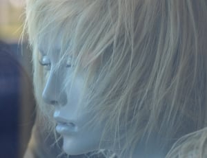 Display Dummy, Blond, Hair, Wig, headshot, one person thumbnail