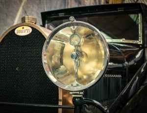 black bugatti vintage car thumbnail