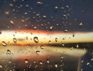 Raindrop, Sun, Wet, Evening, Drip, Rain, drop, window thumbnail