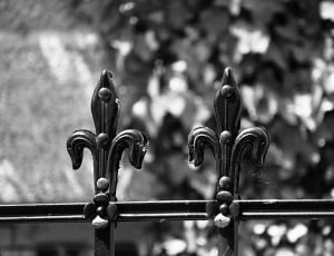 metal fence fleur de lis thumbnail