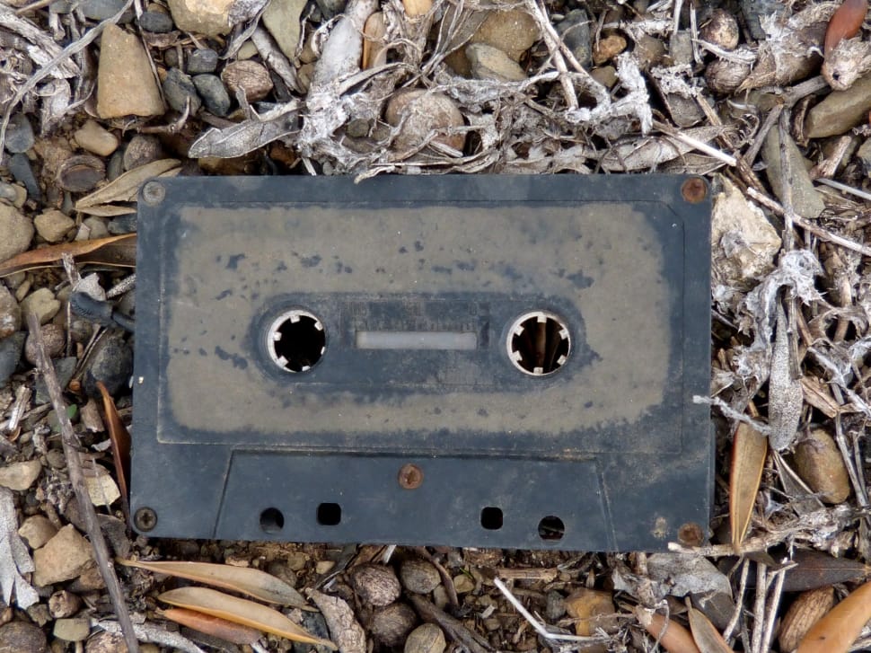 Abandoned, Obsolete, Cassette, Old, abandoned, day preview
