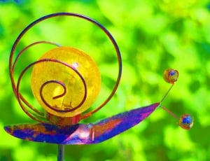 purple and red snail decor thumbnail