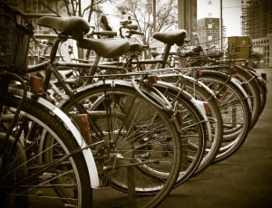 Bike, Park, Turned Off, Wheels, Bicycles, transportation, bicycle thumbnail