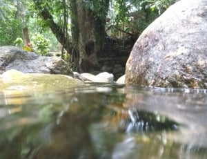 Nature, Agua, Stone, Rio, Water, reflection, water thumbnail