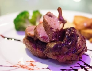 Delicious, Beef, Meal, Restaurant, food and drink, purple thumbnail