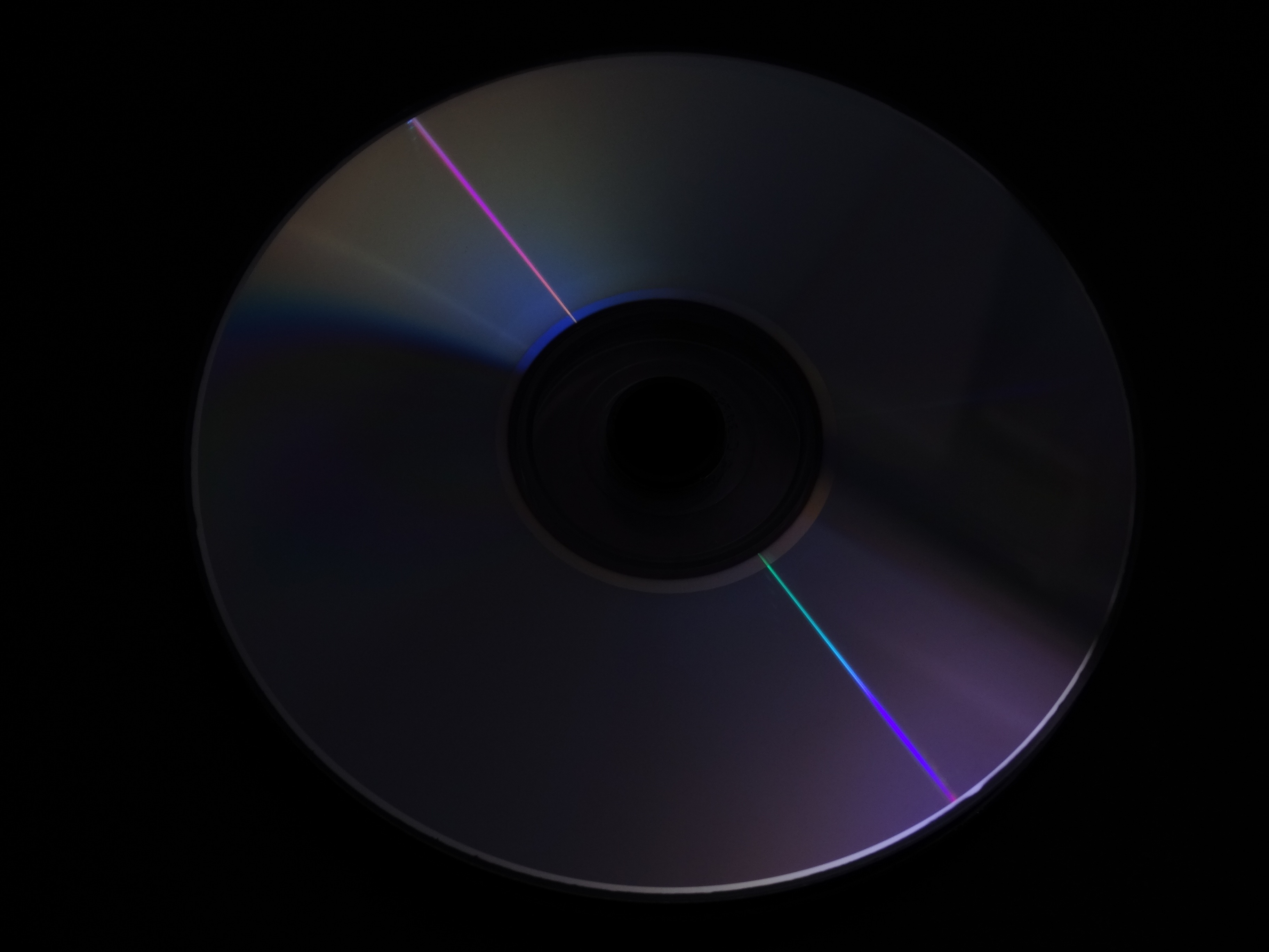silver compact disc