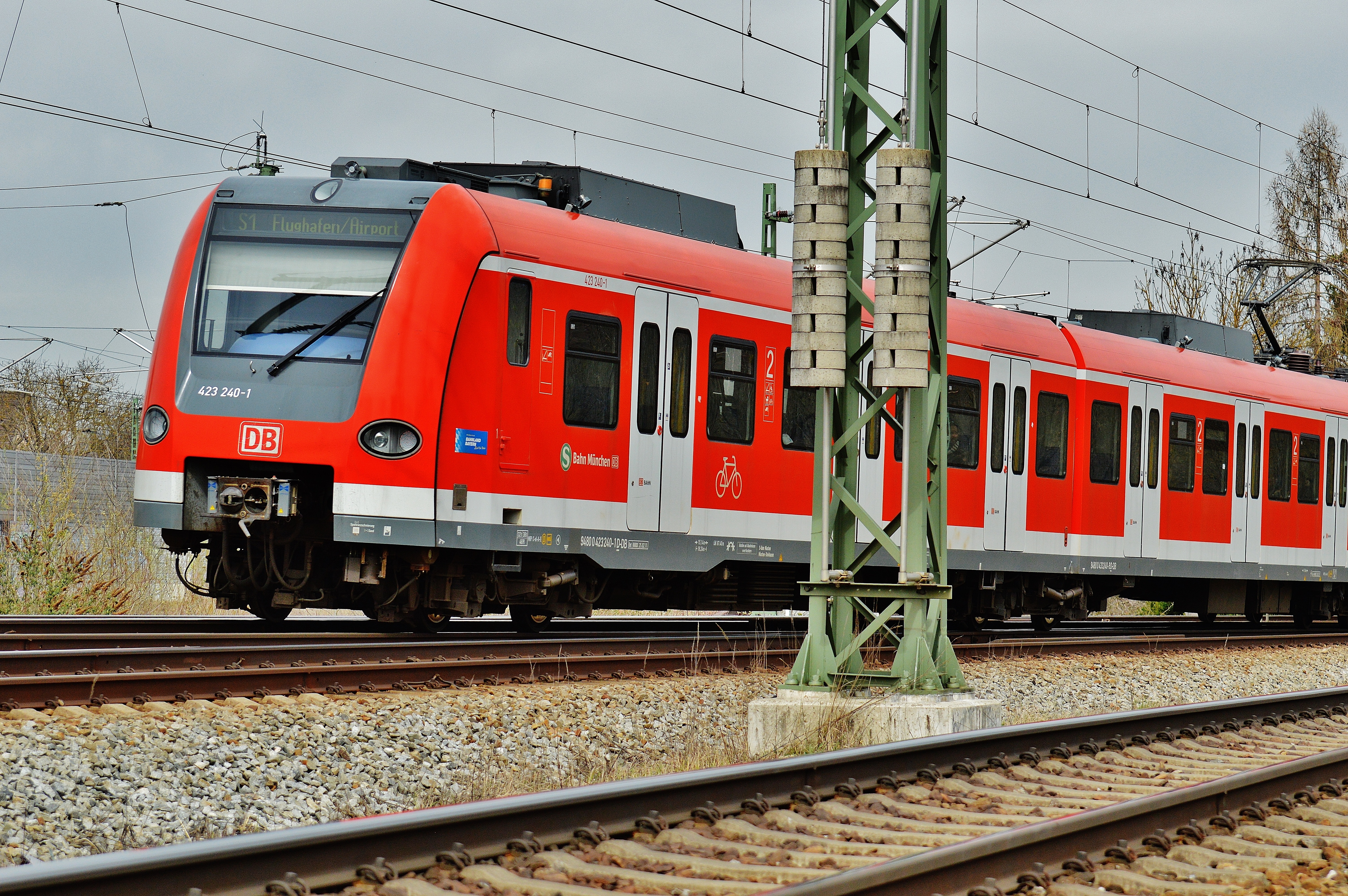Train, S Bahn, Railway, railroad track, transportation