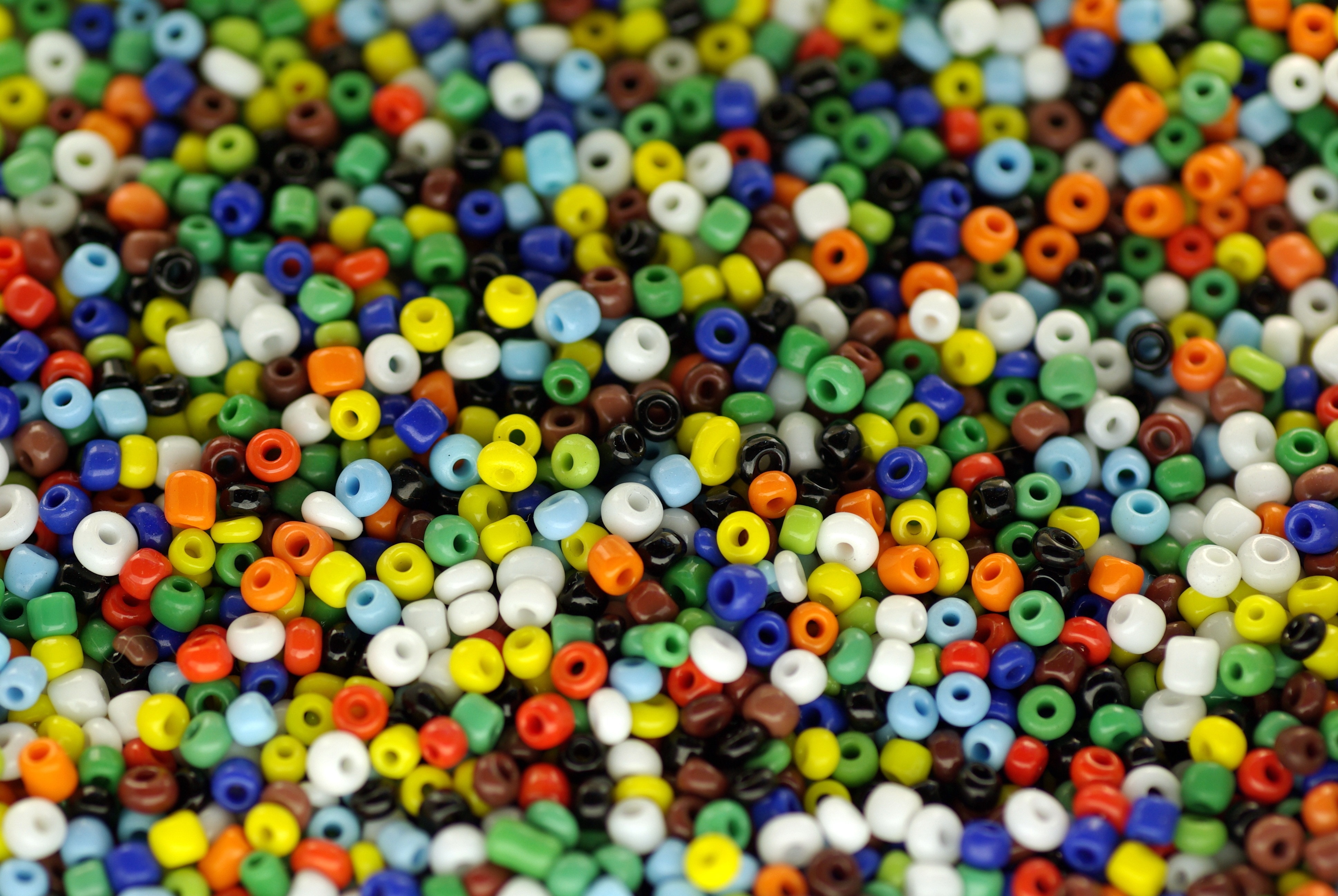 plastic bead lot