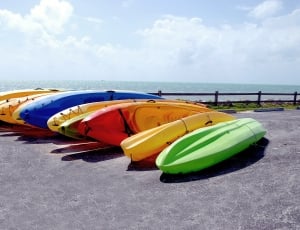 assorted kayaks thumbnail