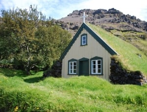 Church, Serenity, Iceland, house, built structure thumbnail
