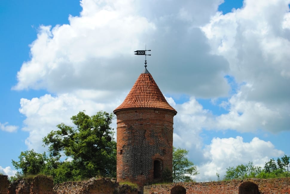 Szymbark, The Ruins Of The, Poland, cloud - sky, sky preview