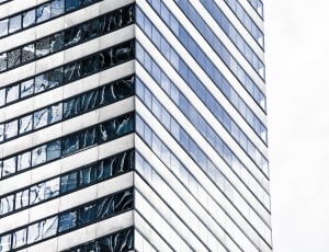 architecture, building, infrastructure, glass, striped, backgrounds thumbnail