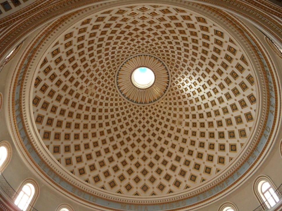 brown and white dome ceiling building preview