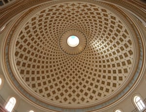 brown and white dome ceiling building thumbnail