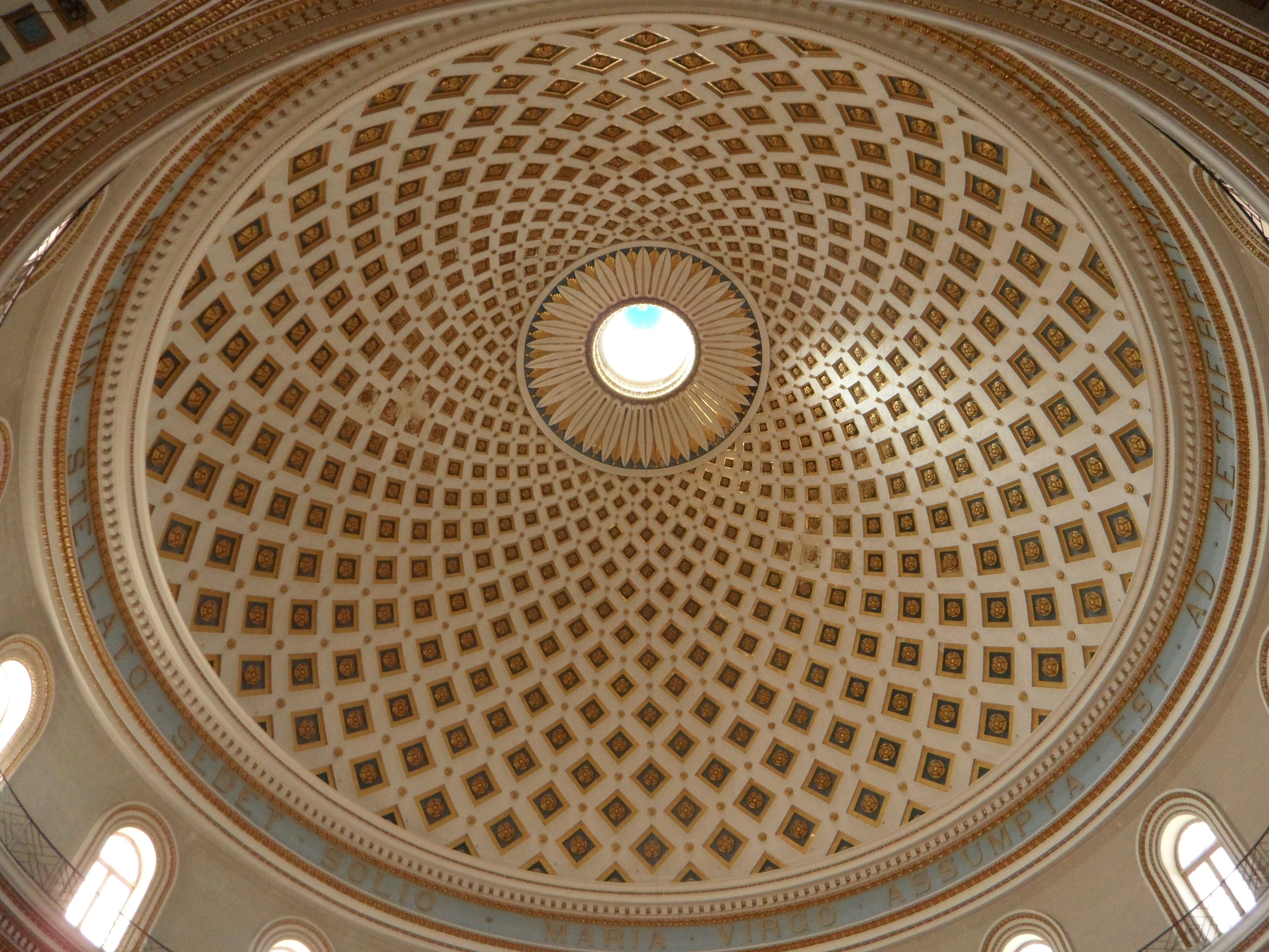 brown and white dome ceiling building
