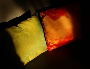 Green, Seat Cushions, Sofa, Red, Pillow, multi colored, yellow thumbnail