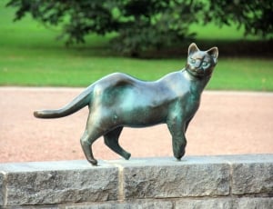 Animal, Park, Art, Sculpture, Cat, one animal, day thumbnail