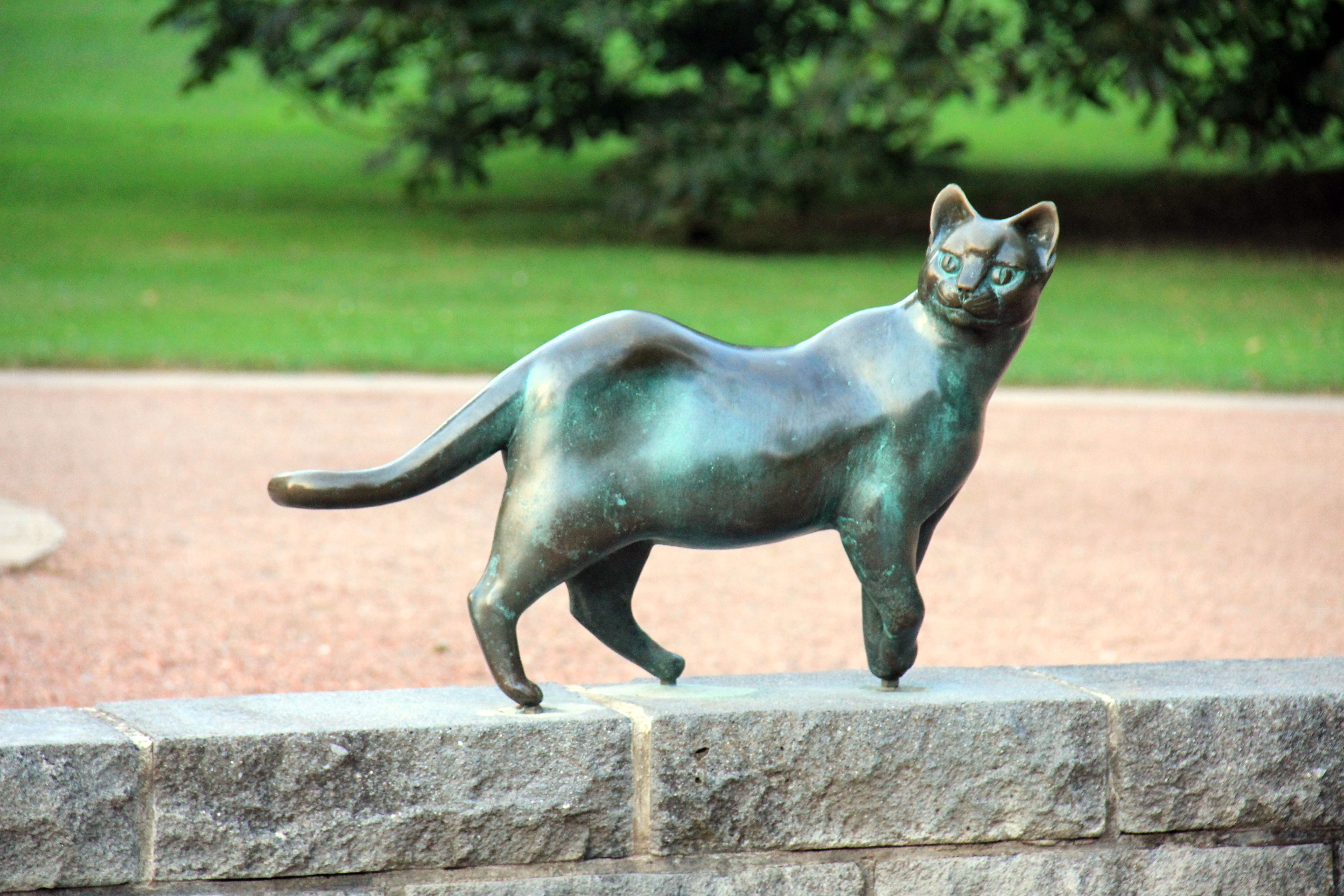 Animal, Park, Art, Sculpture, Cat, one animal, day