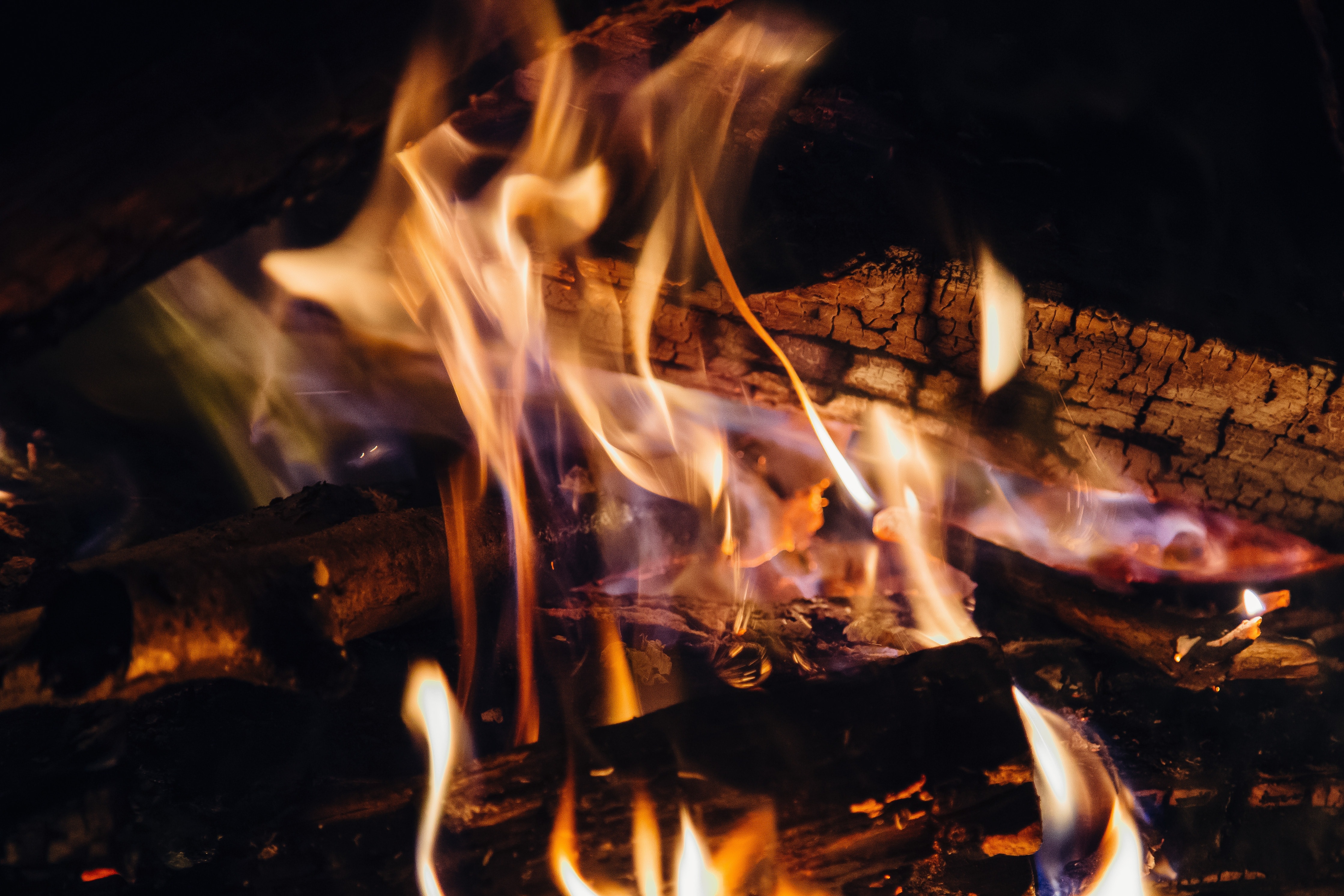 Hot, Heat, Flame, Wood, Fire, Bonfire, flame, heat - temperature