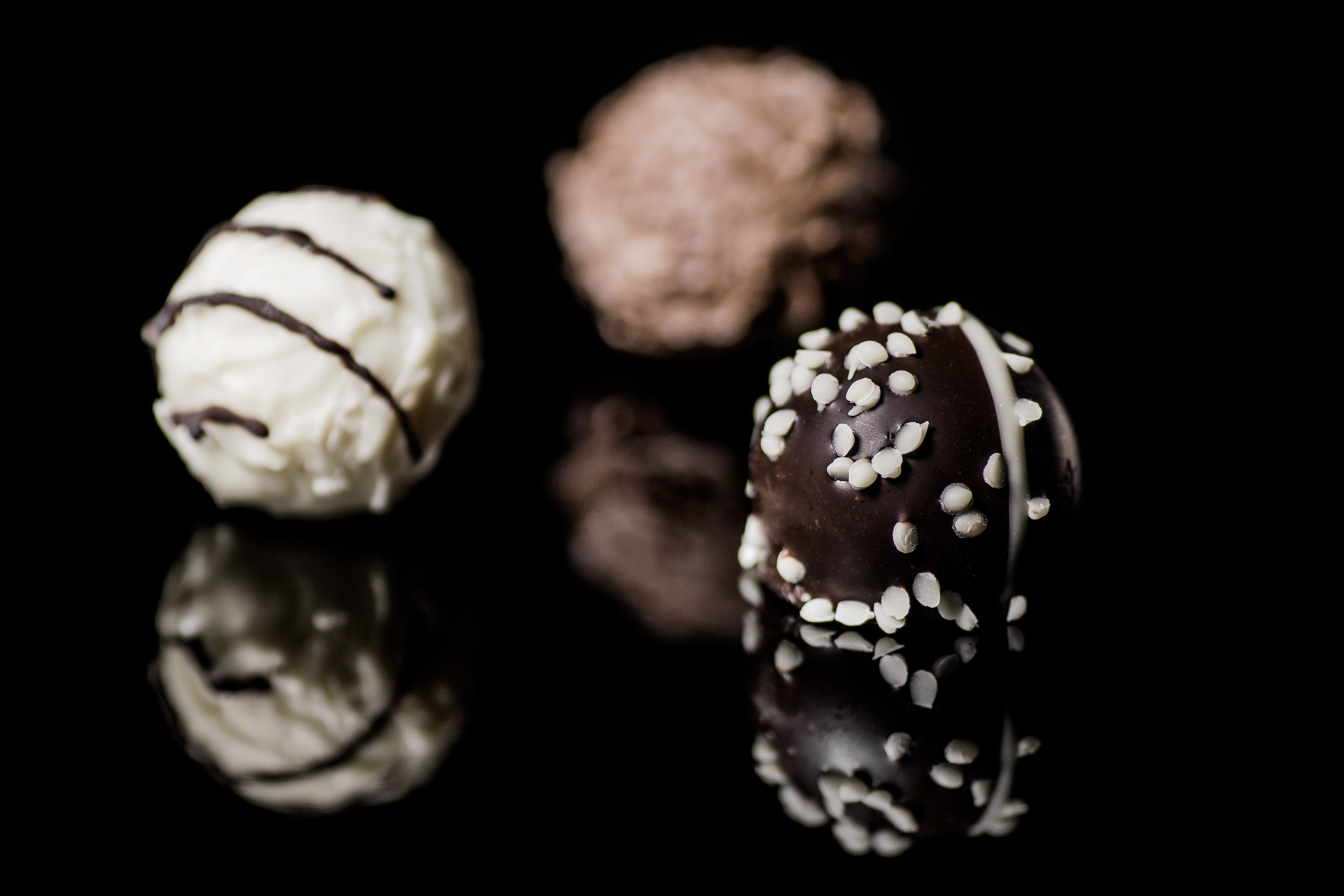 3 chocolate balls