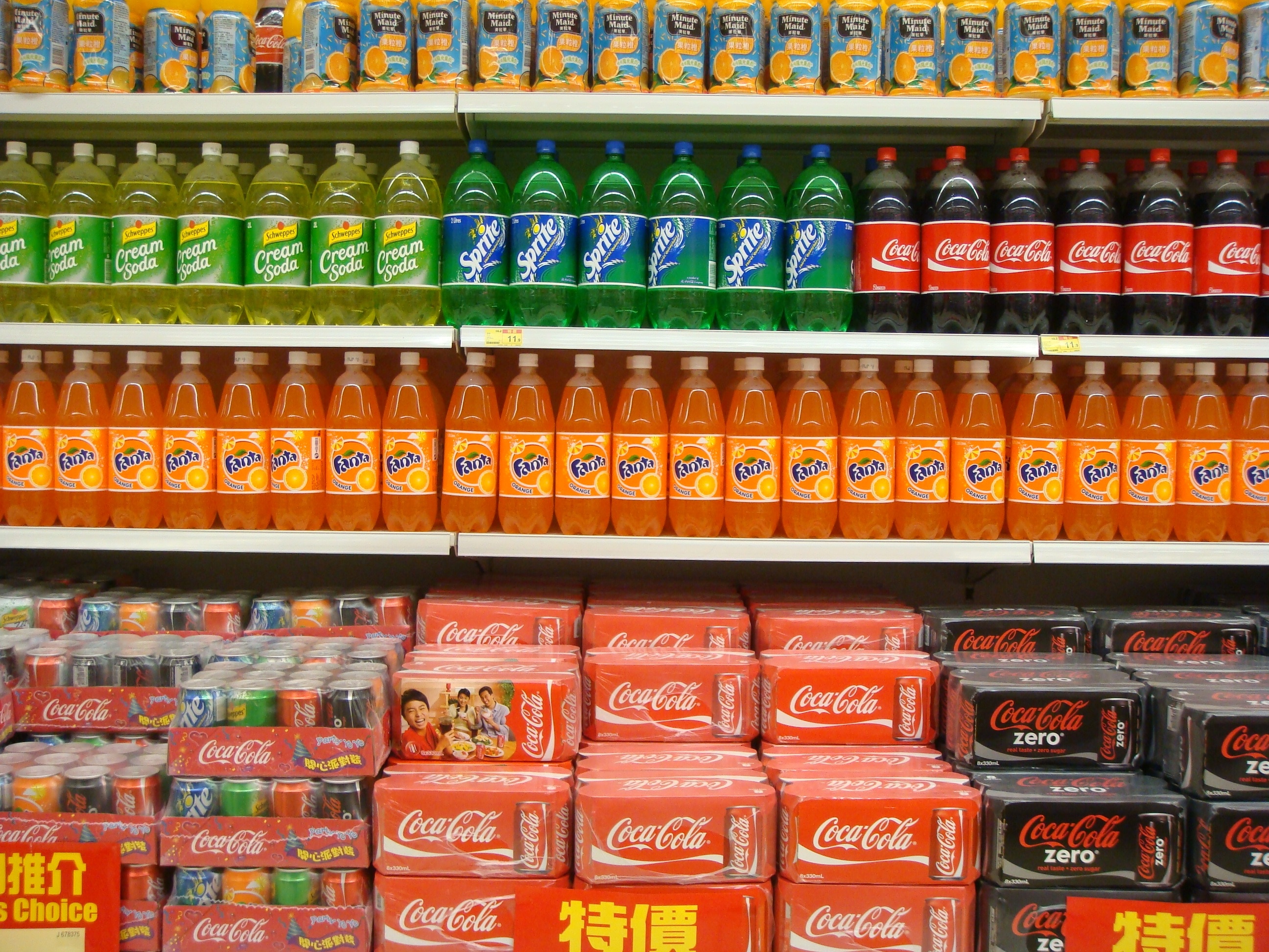 1680x1050 wallpaper | soda products arranged on retail gondola | Peakpx