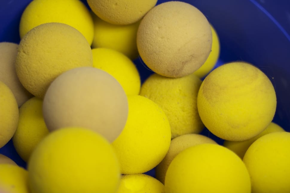 yellow foam balls preview