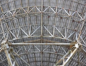 gray and white metal dome ceiling thumbnail