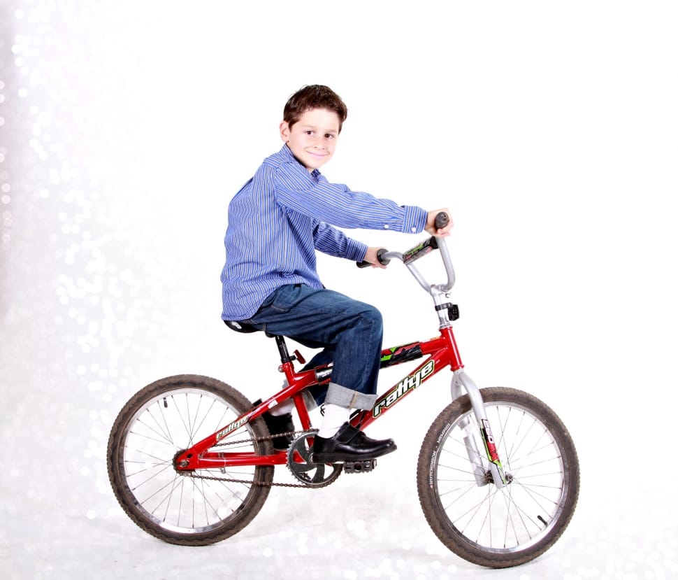 toddler's red bmx bicycle preview