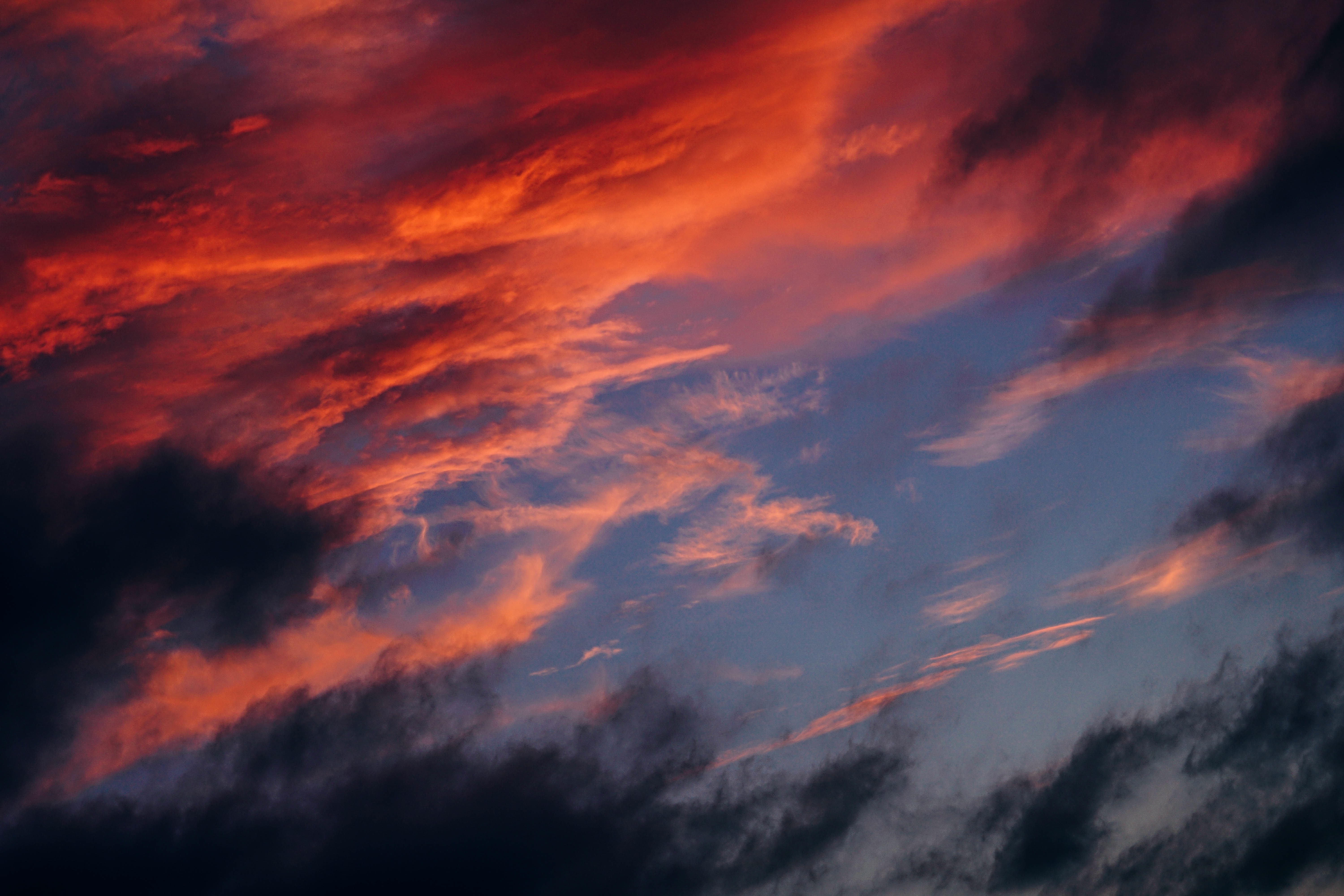 1920x1080 Wallpaper Red And Black Cloudy Sky Peakpx