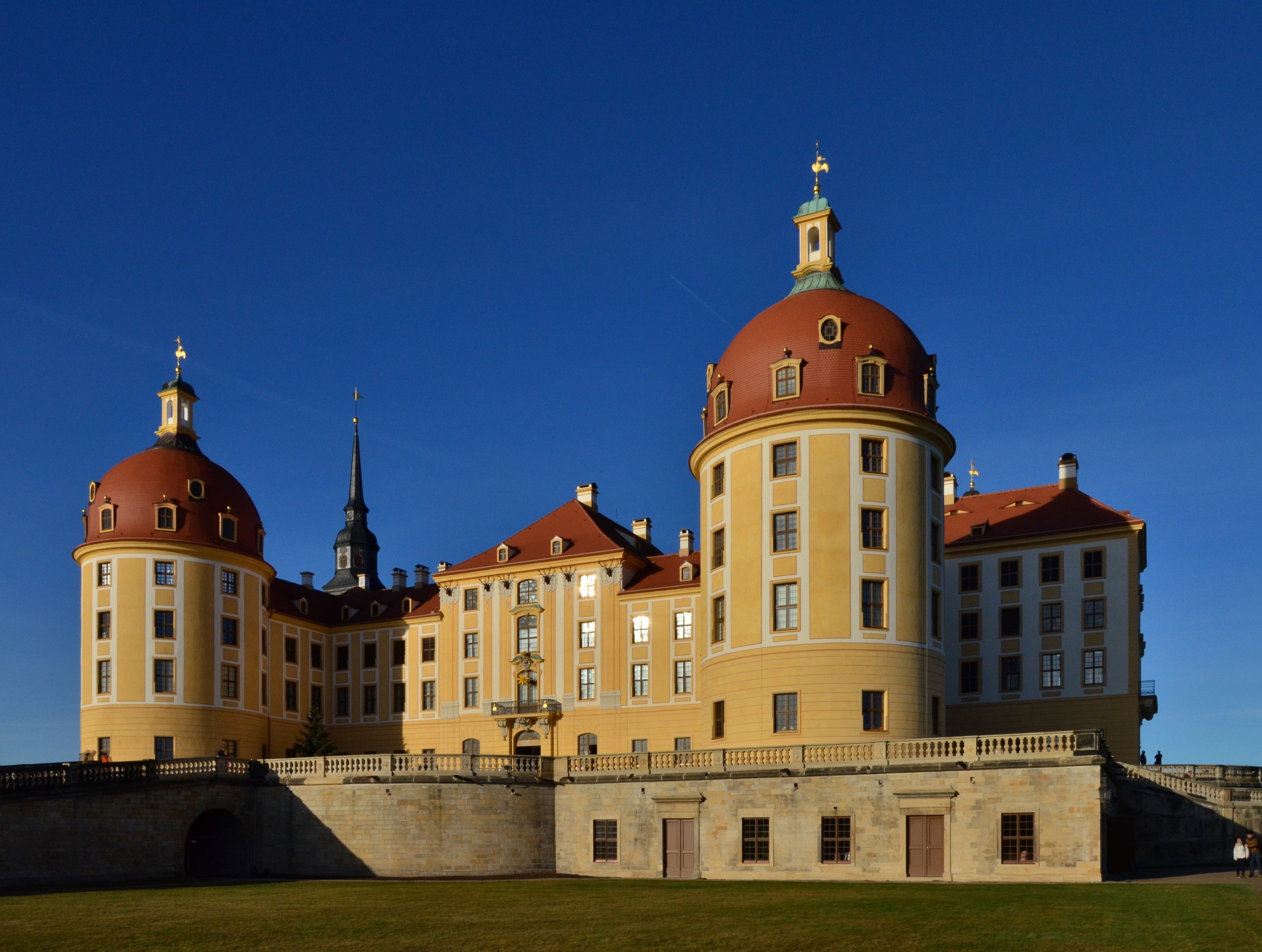 Castle, Saxony, Germany, Moritz Castle, architecture, history