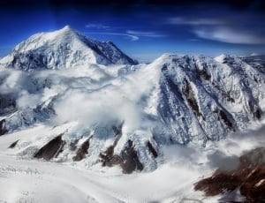 Landscape, Scenic, Mount Foraker, Alaska, mountain, snow thumbnail