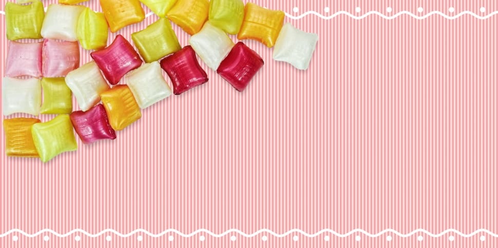 yellow and red candies preview