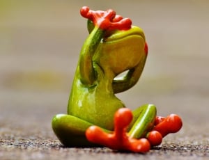 Frog, Not See, Funny, Fig, Fun, Cute, food and drink, vegetable thumbnail